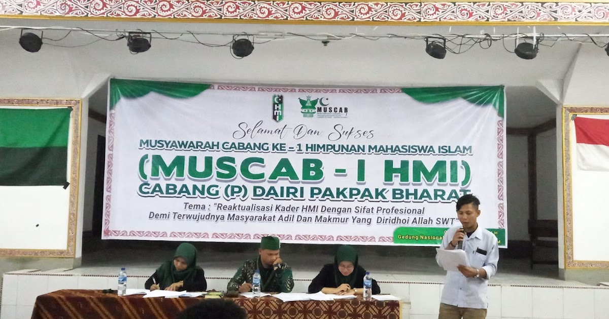 HMI pemkot boroko Gelar Musyawarah Cabang